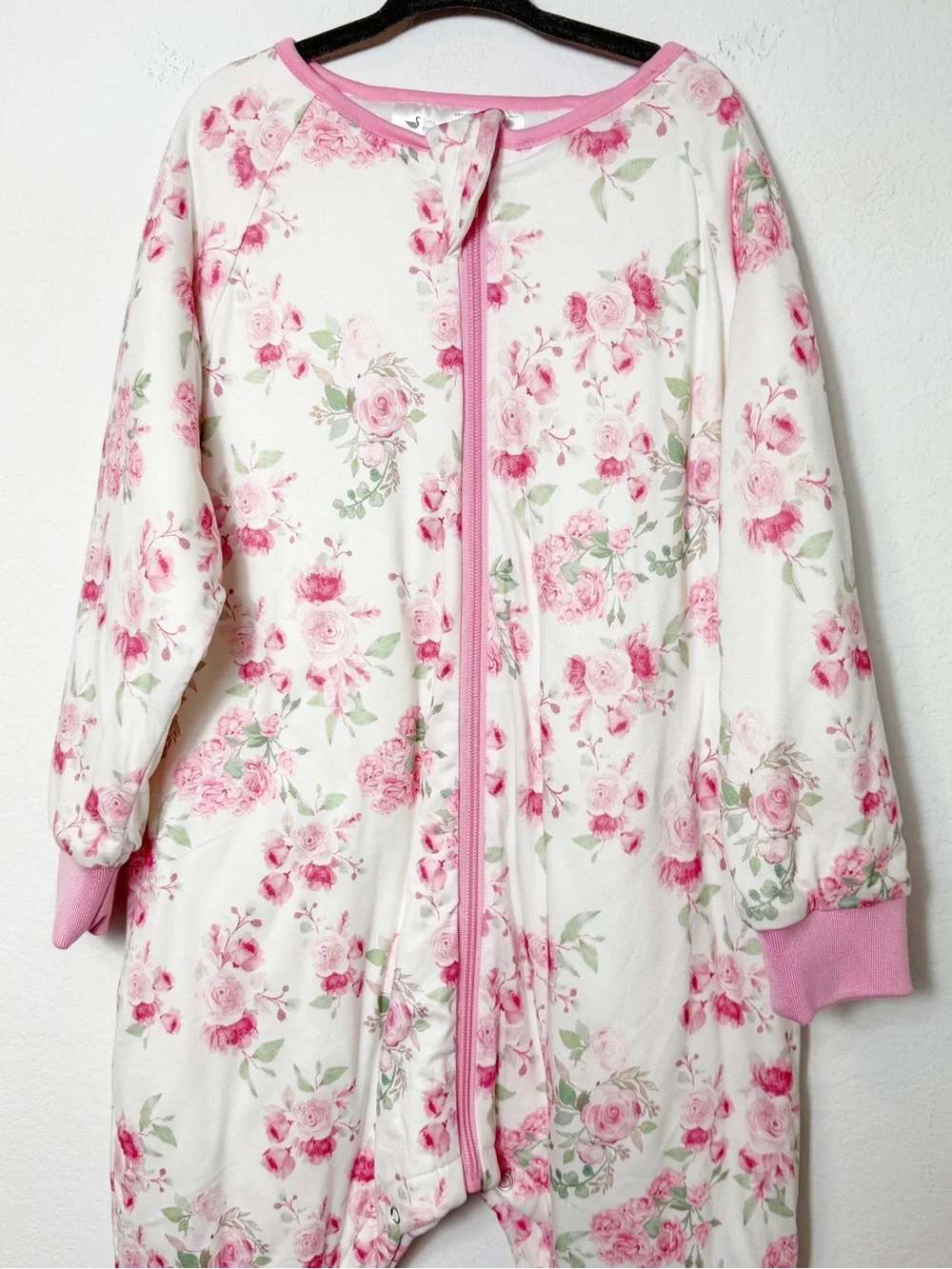 Litto Goose Pink Floral Sleep Sack Toddler XL 3T-4T NWOT
